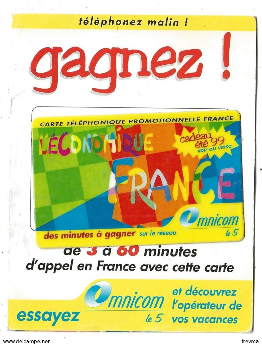 Carte Prepayéé Neuve Omnicom Essayez - Biglietti FT