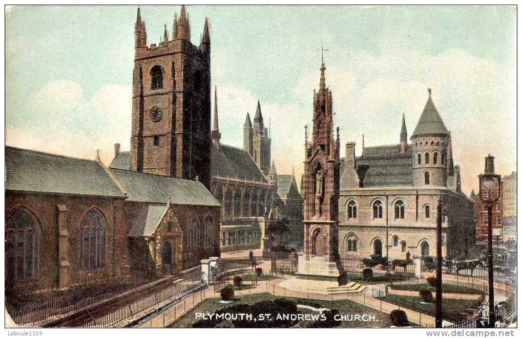 PLYMOUTH (Royaume Uni) : "Saint Andrews Church" - Plymouth