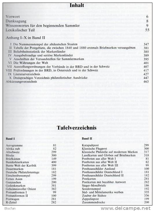 Lexikon Der Philatelie 1978 Band I Antiquarisch 45€ Häger Nachschlagewerk A-M Zu Seltene Marken Der Welt Book Of Germany - Bibliographies