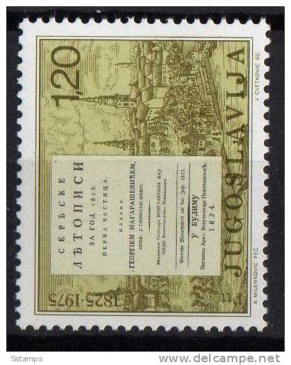 U-71  JUGOSLAVIA SERBIA   ERROR R  PERFORATION 12 1-2  NEVER HINGED - Imperforates, Proofs & Errors