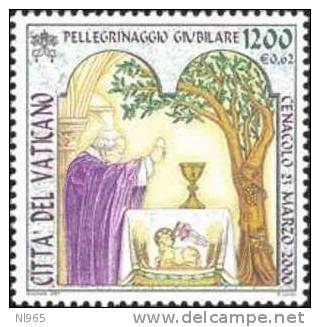 STATO CITTA´ DEL VATICANO - VATIKAN STATE - GIOVANNI PAOLO II - ANNO 2001 - PELLEGRINAGGIO - VALORI 4 - NUOVI MNH ** - Neufs