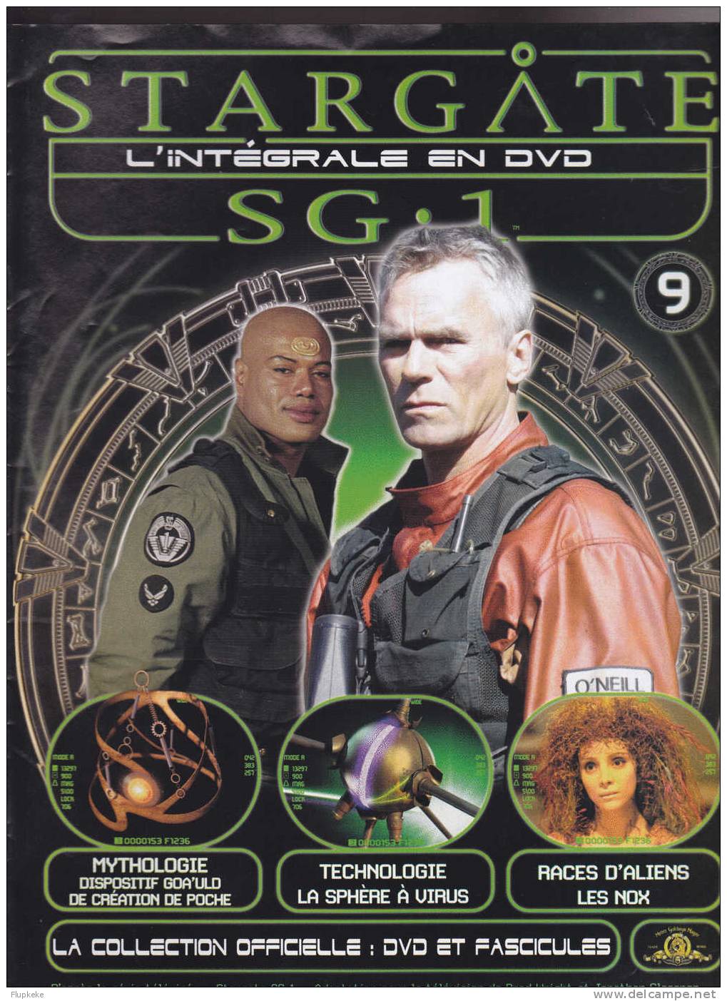 Stargate SG-1  La Collection Officielle 9 Richard Dean Anderson - Télévision