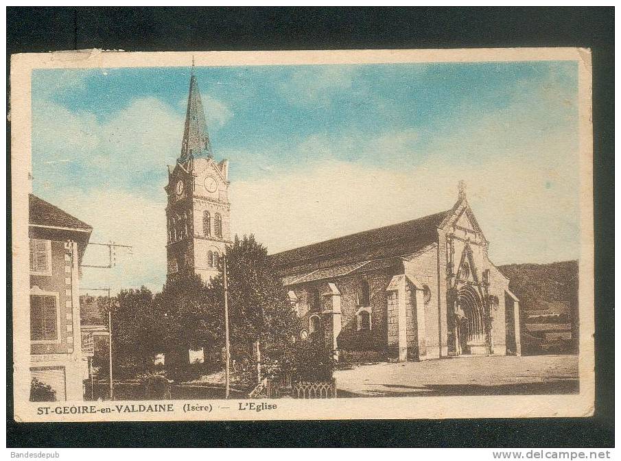 Saint Geoire En Valdaine (38) - Eglise ( COMBIER CIM ) - Saint-Geoire-en-Valdaine