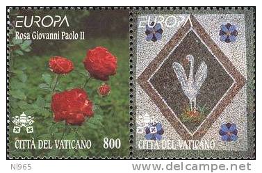 STATO CITTA´ DEL VATICANO - VATIKAN STATE - GIOVANNI PAOLO II - ANNO 1999 -  EUROPA   - NUOVI MNH ** - Unused Stamps