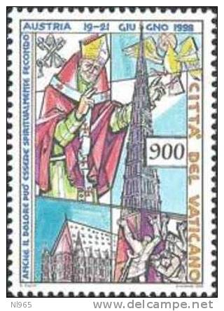 STATO CITTA´ DEL VATICANO - VATIKAN STATE - GIOVANNI PAOLO II - ANNO 1999 - VIAGGI PAPA - NUOVI MNH ** - Unused Stamps