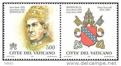 STATO CITTA' DEL VATICANO - VATIKAN STATE - GIOVANNI PAOLO II - ANNO 1998 - I PAPI - NUOVI MNH ** - Unused Stamps