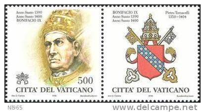 STATO CITTA' DEL VATICANO - VATIKAN STATE - GIOVANNI PAOLO II - ANNO 1998 - I PAPI - NUOVI MNH ** - Nuovi