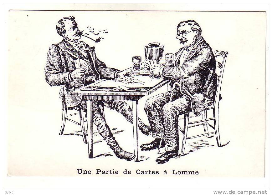 Une Partie De Carte à LOMME - Lomme