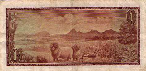 Billet One Rand D' Afrique Du Sud - South Africa