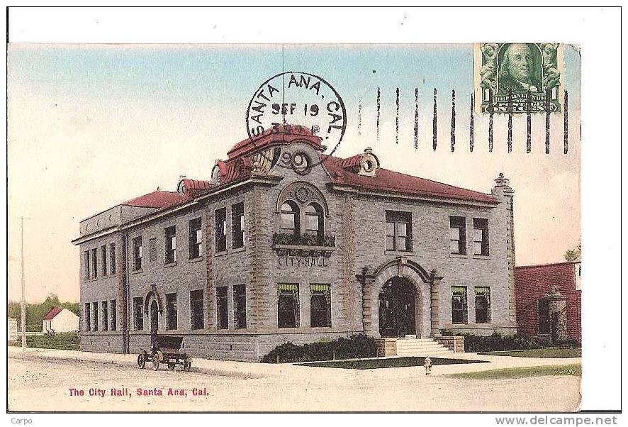 CALIFORNIA (CA). - SANTA ANA. The City Hall. - Santa Ana