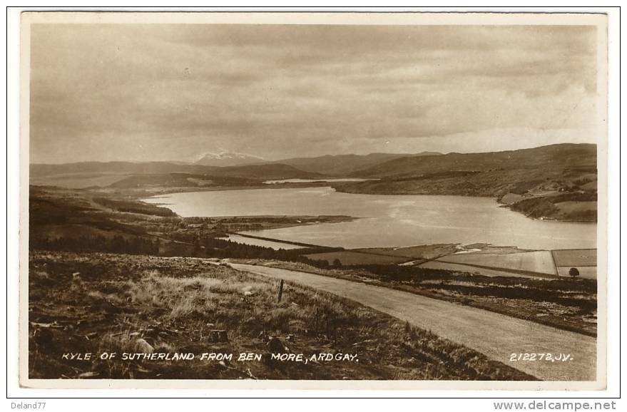 Kyle Of SUTHERLAND From Ben More , Ardgay - Sutherland