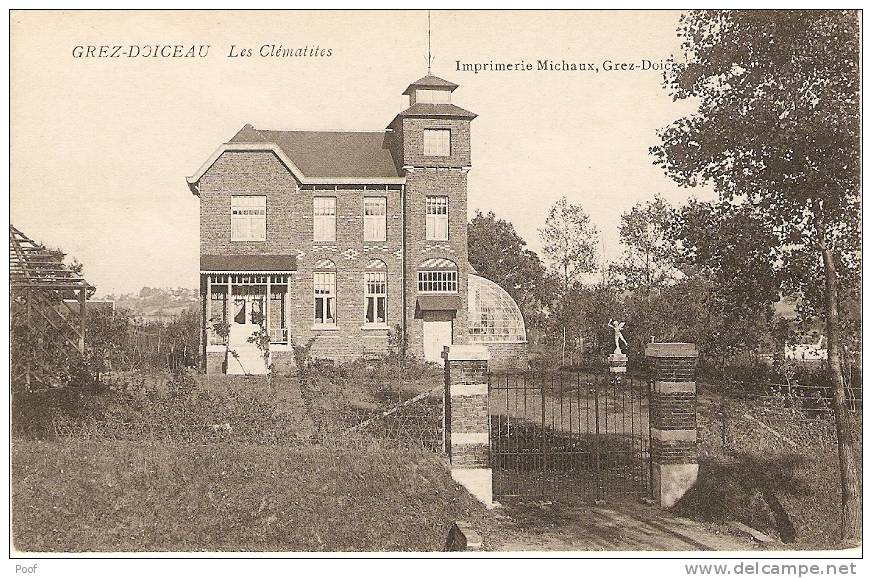 Grez-Doiceau : Les Clématites ( Villa ) - Grez-Doiceau