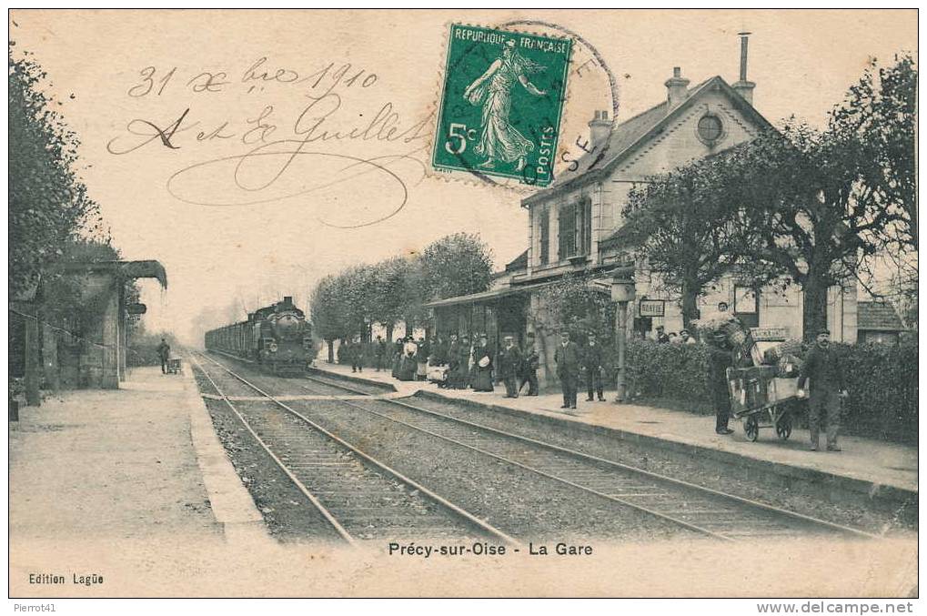 PRÉCY-SUR-OISE  La Gare - Précy-sur-Oise
