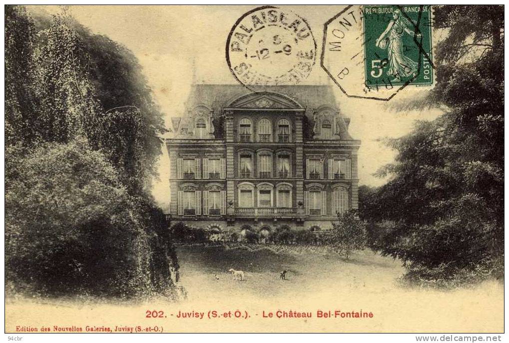 CPA (91)       JUVISY   Le Chateau Bel Fontaine - Juvisy-sur-Orge