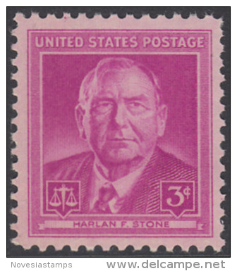 !a! USA Sc# 0965 MNH SINGLE - Harlan F. Stone - Ungebraucht