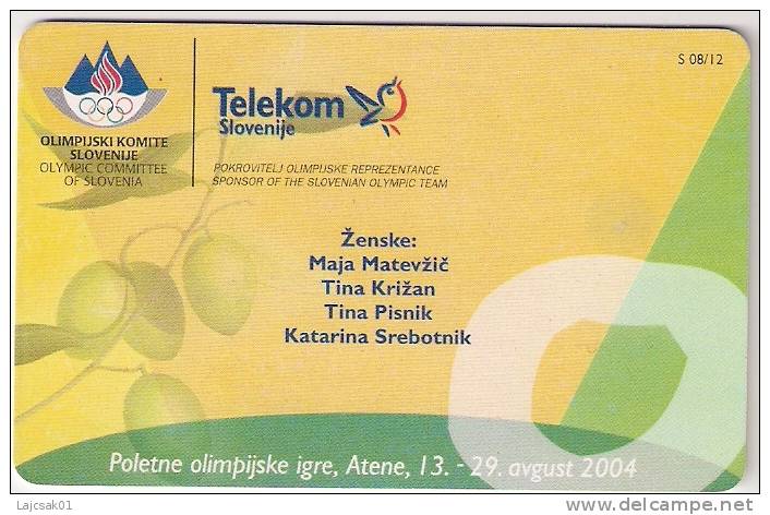 Slovenia Tennis Olympic Games Athens 2004. Type 2 - Slovenia