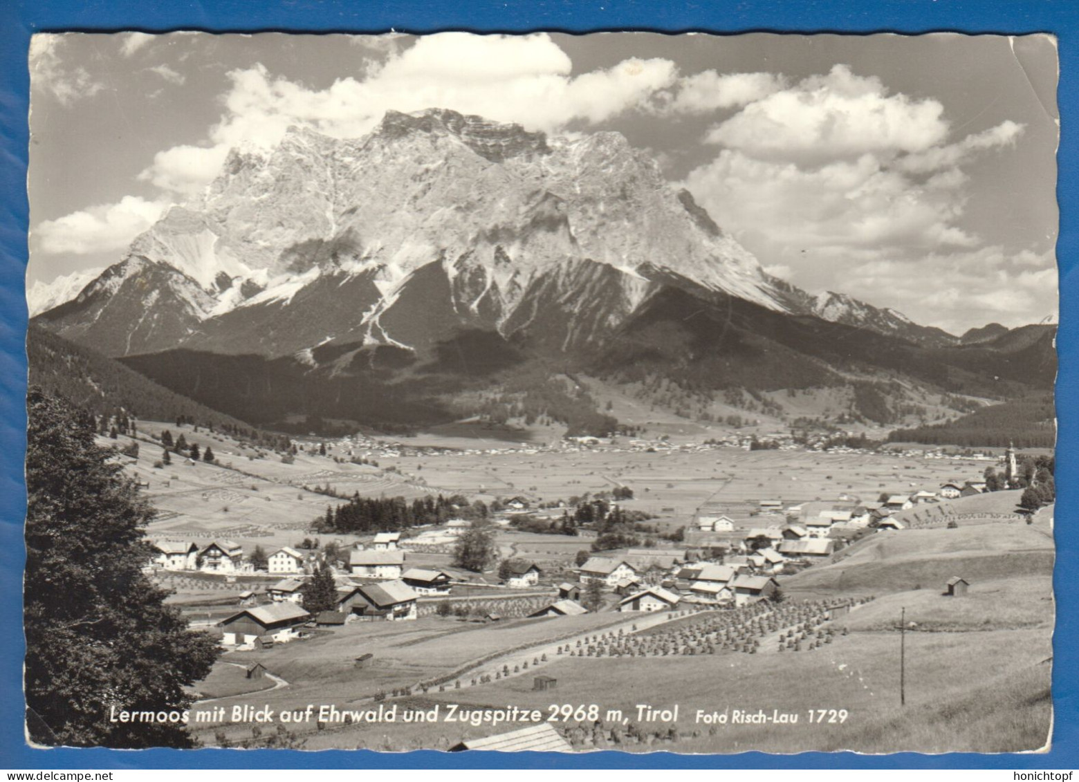 Österreich; Lermoos; Ehrwald Und Zugspitze; 1965 - Lermoos