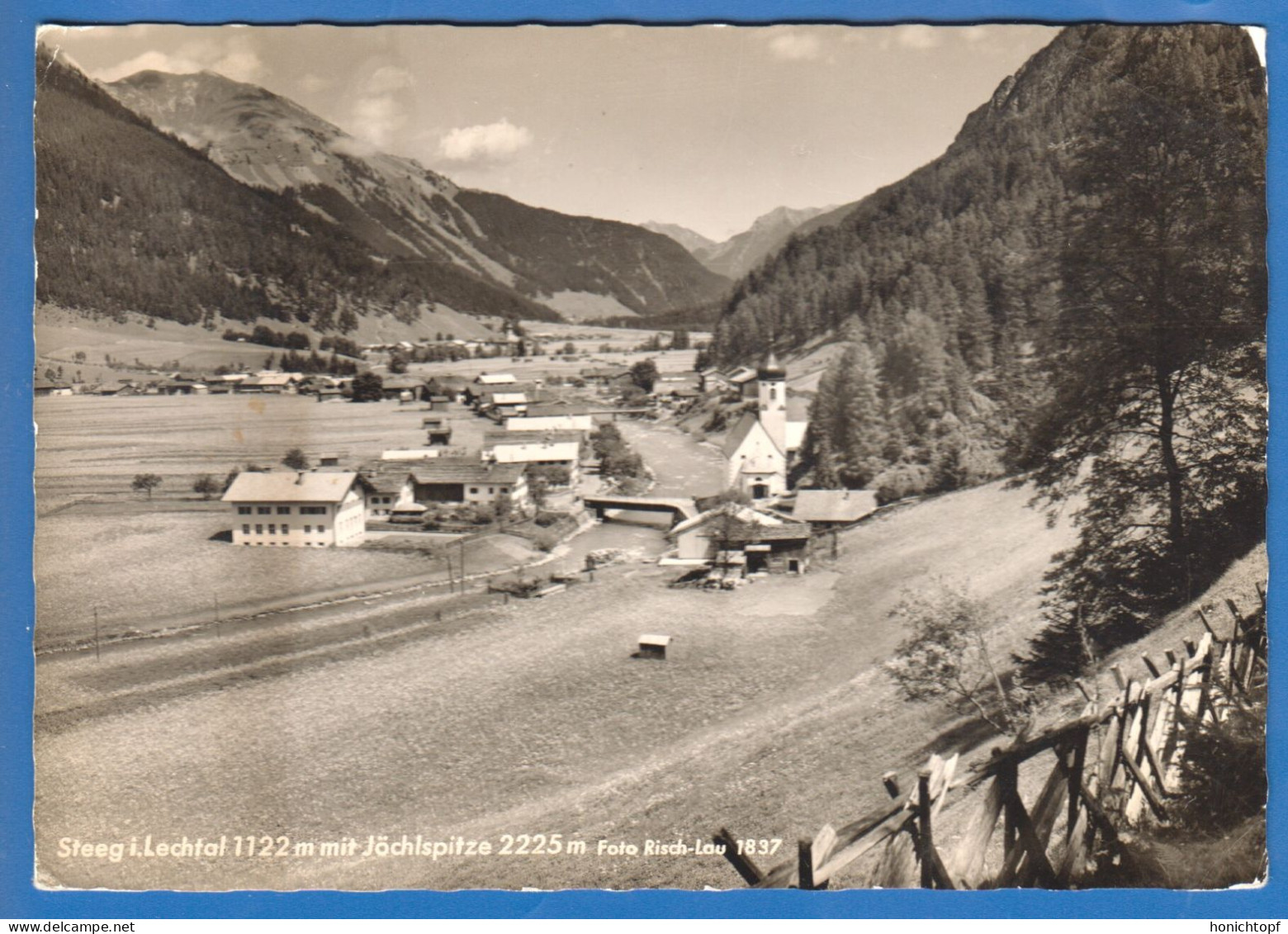 Österreich; Steeg I. Lechtal; Reutte; Jöchlspitze; 1960 - Reutte