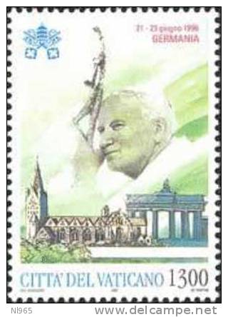 CITTA´ DEL VATICANO - VATIKAN STATE - GIOVANNI PAOLO II - ANNO 1997 - VIAGGI DEL PAPA - NUOVI ** MNH - Nuevos