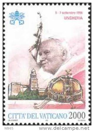 CITTA´ DEL VATICANO - VATIKAN STATE - GIOVANNI PAOLO II - ANNO 1997 - VIAGGI DEL PAPA - NUOVI ** MNH - Nuovi