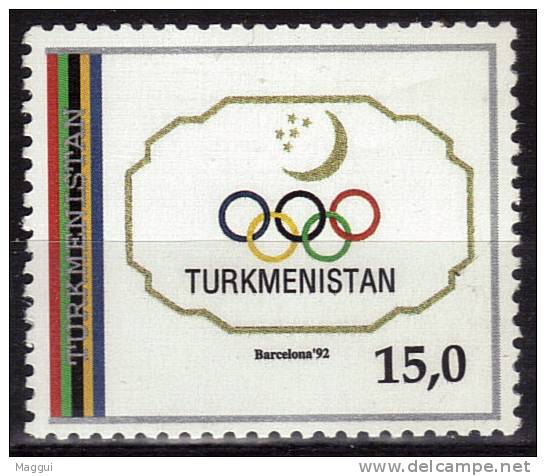 TURKMENISTAN  N° 29  * *  JO 1992  Logo - Summer 1992: Barcelona