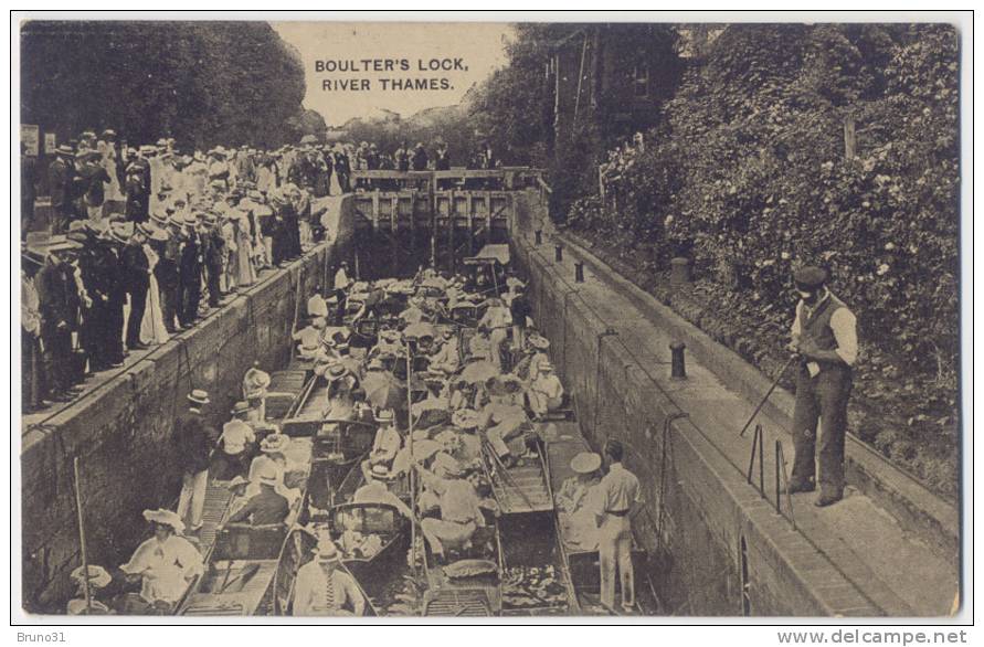 Boulter´s Lock - River Thames , 2 Scans . - Sonstige & Ohne Zuordnung