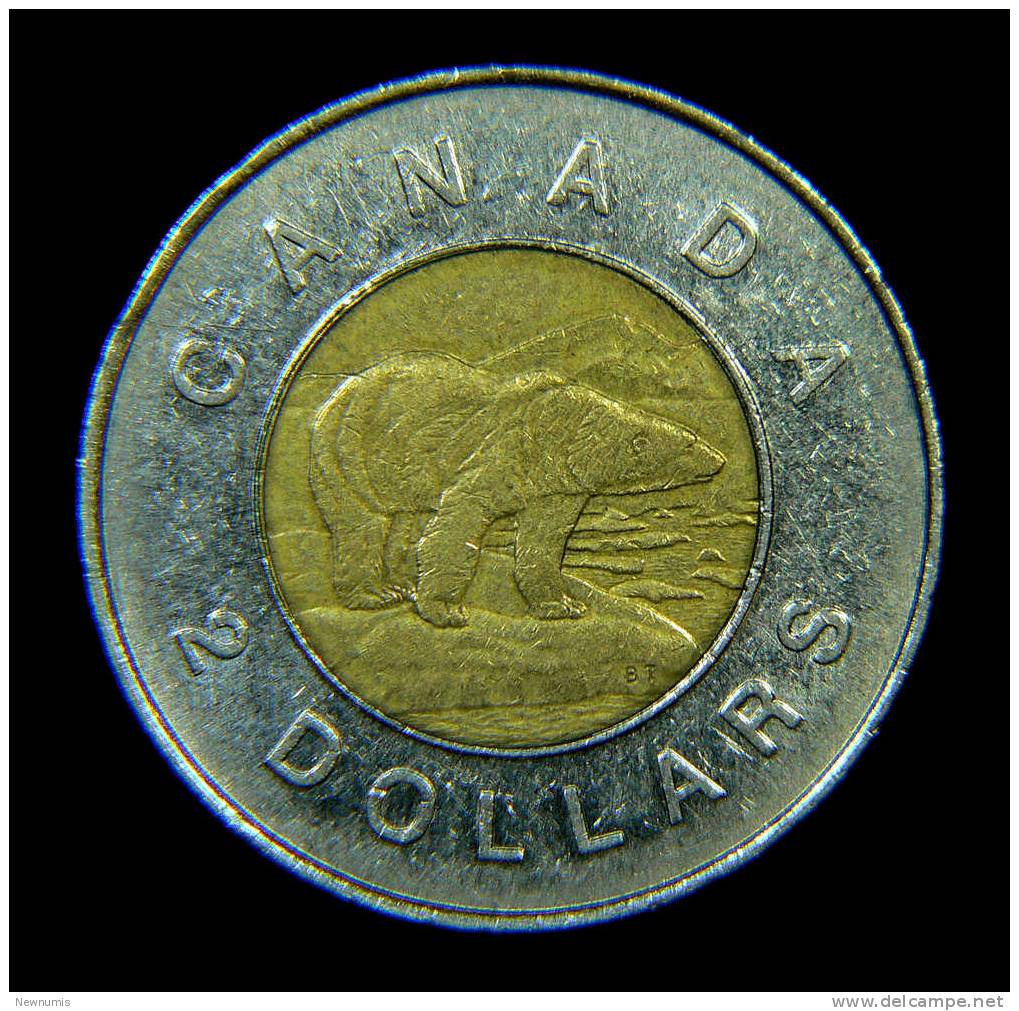 CANADA 2 DOLLARS 1996 BIMETALLICA - Canada