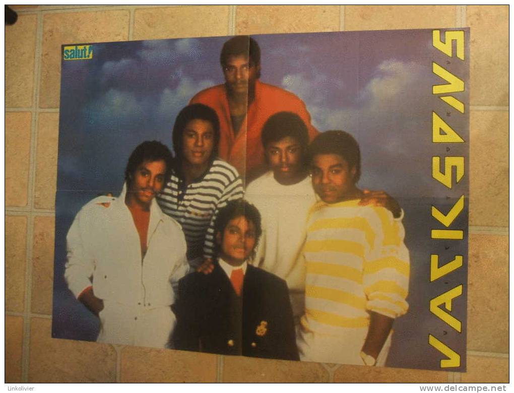 MICHAEL JACKSON / JACKSON 5 - Poster De SALUT Recto Verso - Posters