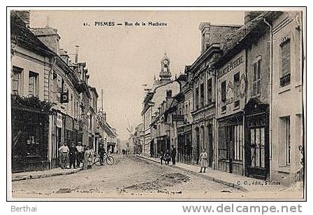 51 FISMES - Rue De La Huchette - Fismes