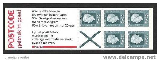 Nederland - NVPH PB24a (mint) - Markenheftchen Und Rollen