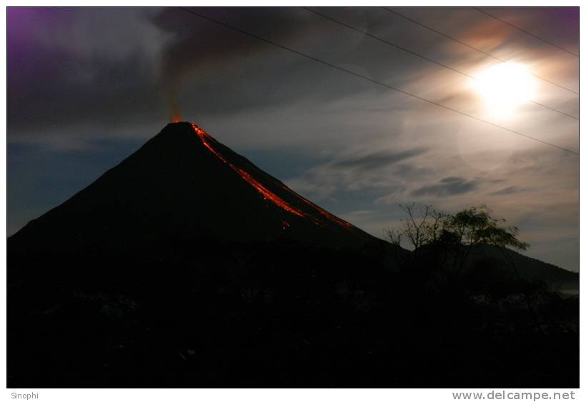 Y02-02@    Volcano    , ( Postal Stationery , Articles Postaux ) - Volcanes