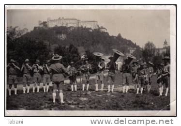 Scouting, Austria Salzburg.old Photo Postcard - Scoutisme