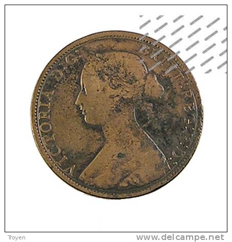 1/2 Penny - 1862 -  Br  - TB - Other & Unclassified
