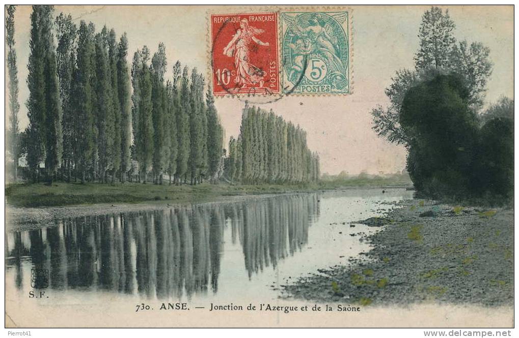 ANSE - Jonction De L'Azergue Et De La Saône - Anse