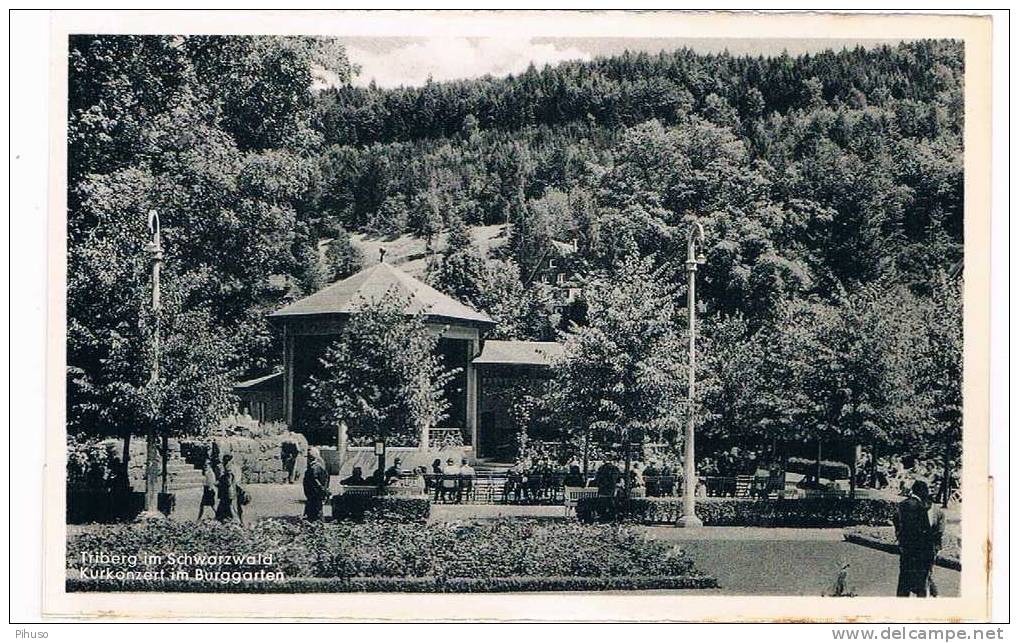 D765   TRIBERG : Kurkonzert ImBurggarten - Triberg