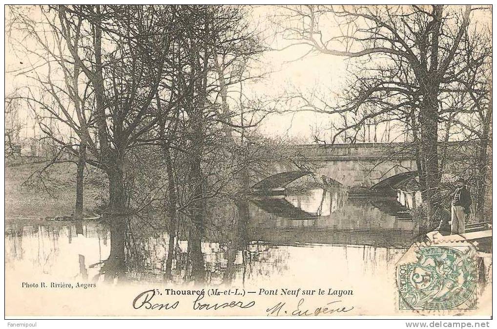 THOUARCÉ.    Pont Neuf Sur Le Layon - Thouarce