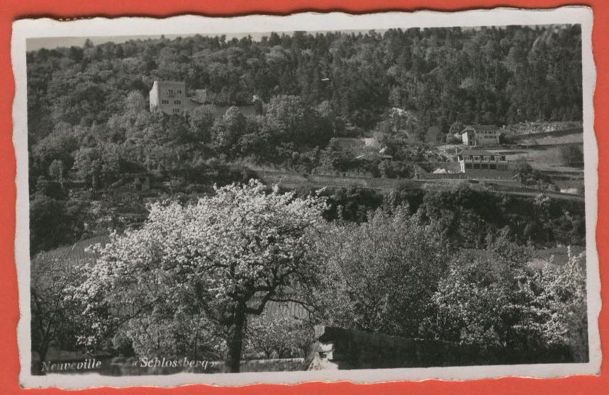 A398, Neuveville, Schlossberg,  Circulée 1941 - La Neuveville