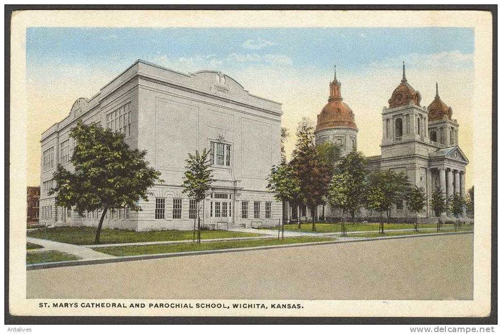 USA PC Saint Mary´s Cathedral & Parochial School, Wichita, Kansas - Wichita
