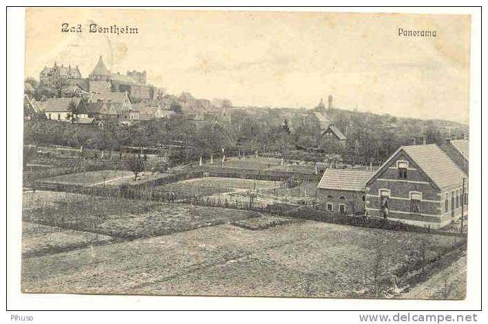 D521  BAD BENTHEIM : Panorama - Bad Bentheim