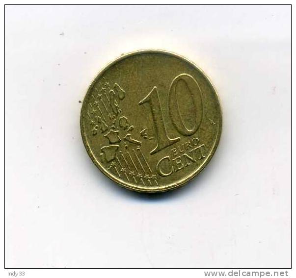 - EURO BELGIQUE . 10 CENT 2001 - Belgium
