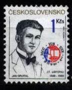 CS 1989 Mi 3024 Yt 2825 ** Jan Opletal - Unused Stamps