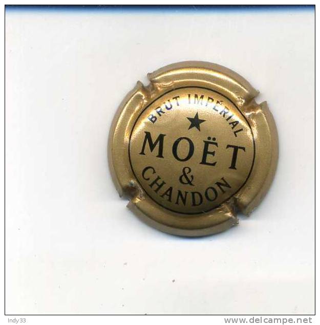 - PLAQUE DE MUSELET CHAMPAGNE MOËT & CHANDON. - Moet Et Chandon