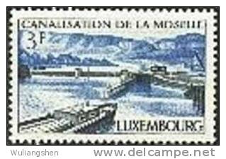 LM0140 Luxembourg 1964 The Moselle Canal Gate 1v MNH - Nuevos