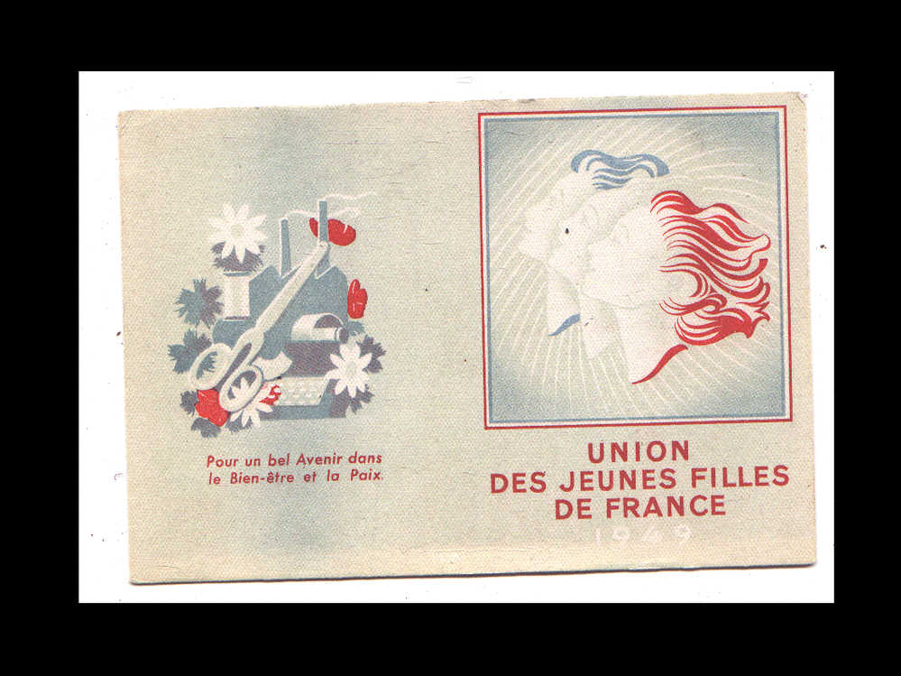 UNION DES JEUNES FILLES DE FRANCE  1949