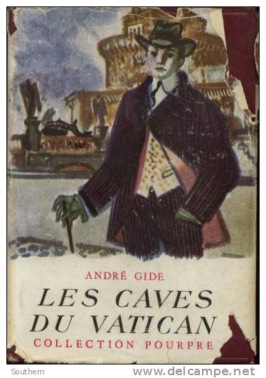 Gallimard Collection Pourpre 1922 Cartonné Jaquette André Gide " Les Caves Du Vatican " - Collection Pourpre