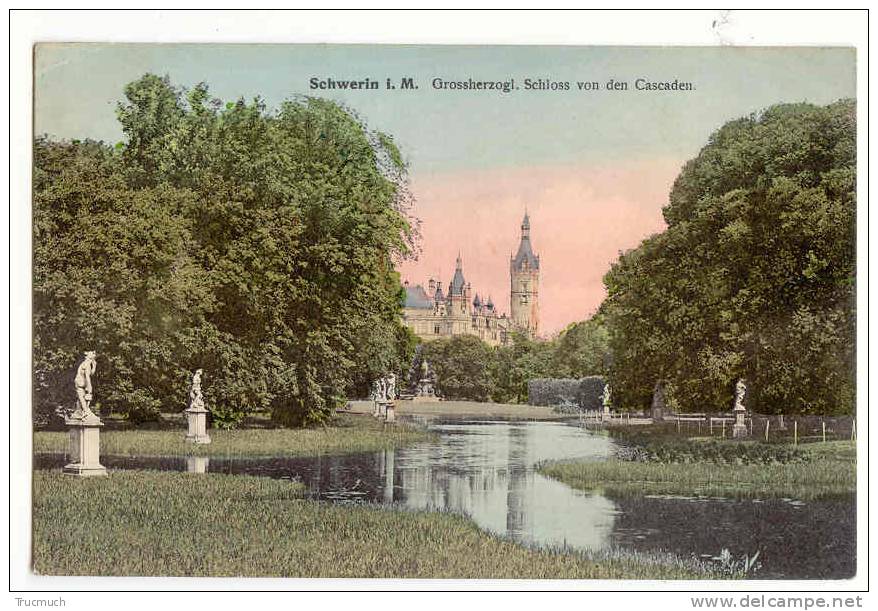 C6857 - Schwerin I.M. Grossherzogl. Schloss Von Den Cascaden - Schwerin