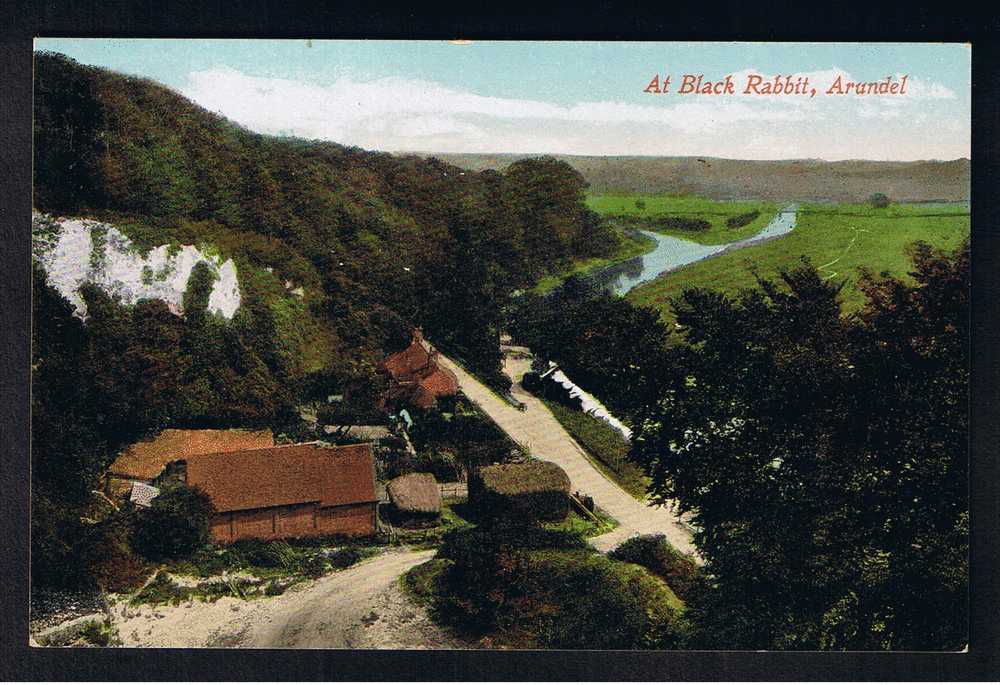 RB 650 - Early Postcard At Black Rabbit Arundel Sussex - Arundel