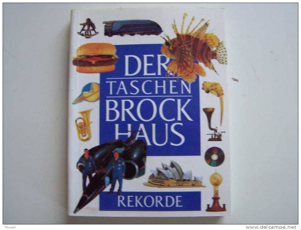 N°5. Der Taschen BROCKHAUS REKORDE Petit Format 13cmX10cm Lexikon Für Uberall Themen- - Brockhaus