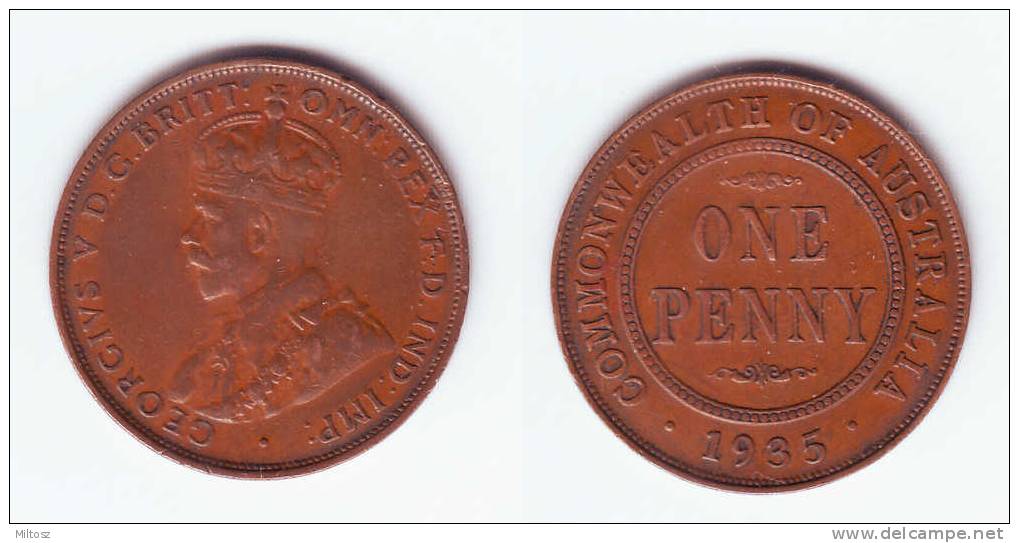 Australia 1 Penny 1935 (m) - Penny