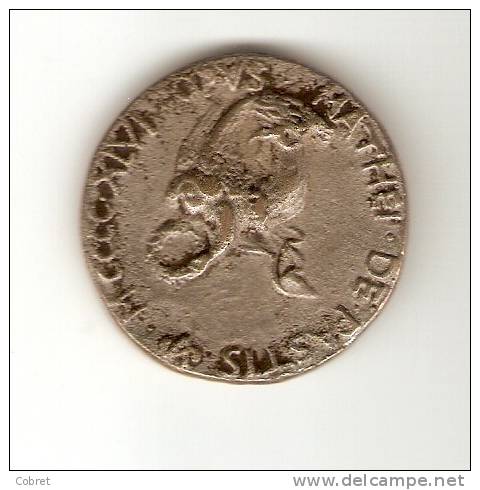 Médaille Fonte Récente D´une Médaille Italienne De La Renaissance - Otros & Sin Clasificación